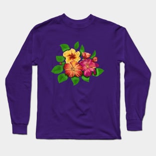 Hibiscus Long Sleeve T-Shirt